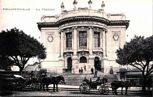 PHILIPPEVILLE - THEATRE - CALECHES